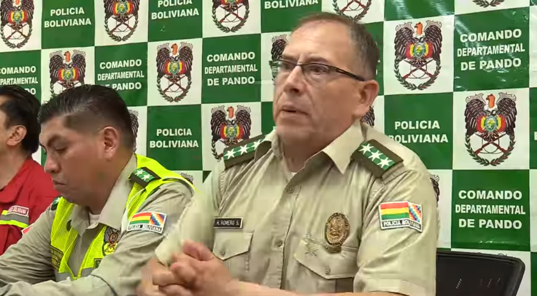 Comandante da Polícia Nacional de Cobija disse que não vai admitir mais BLOQUEIOS em Pontes que ligam Bolívia ao Brasil