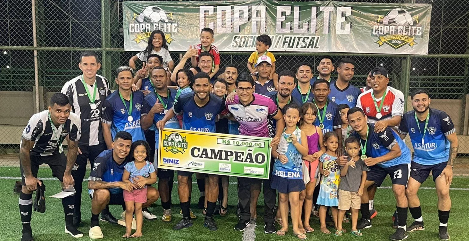 Asatur goleia Alto Alegre por 6 a 2 e fatura Copa Elite de Futebol Sociaty