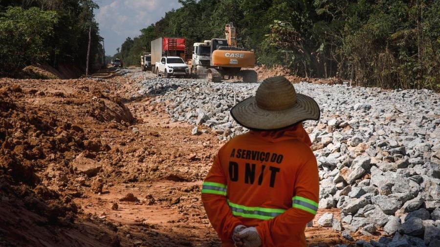 BR-319: Governo Federal acena para mais uma etapa de pavimentação