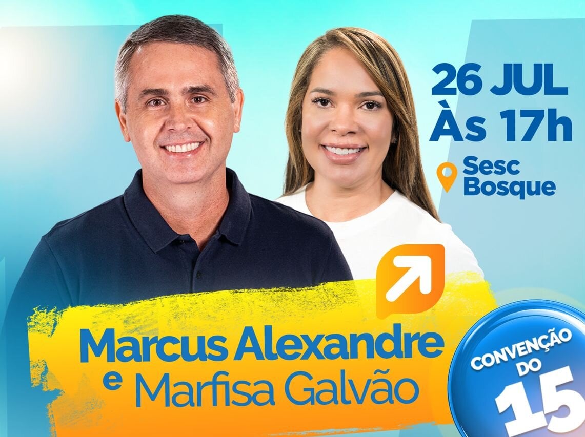 Bocalom e Marcus Alexandre farão convenção no Sesc Bosque