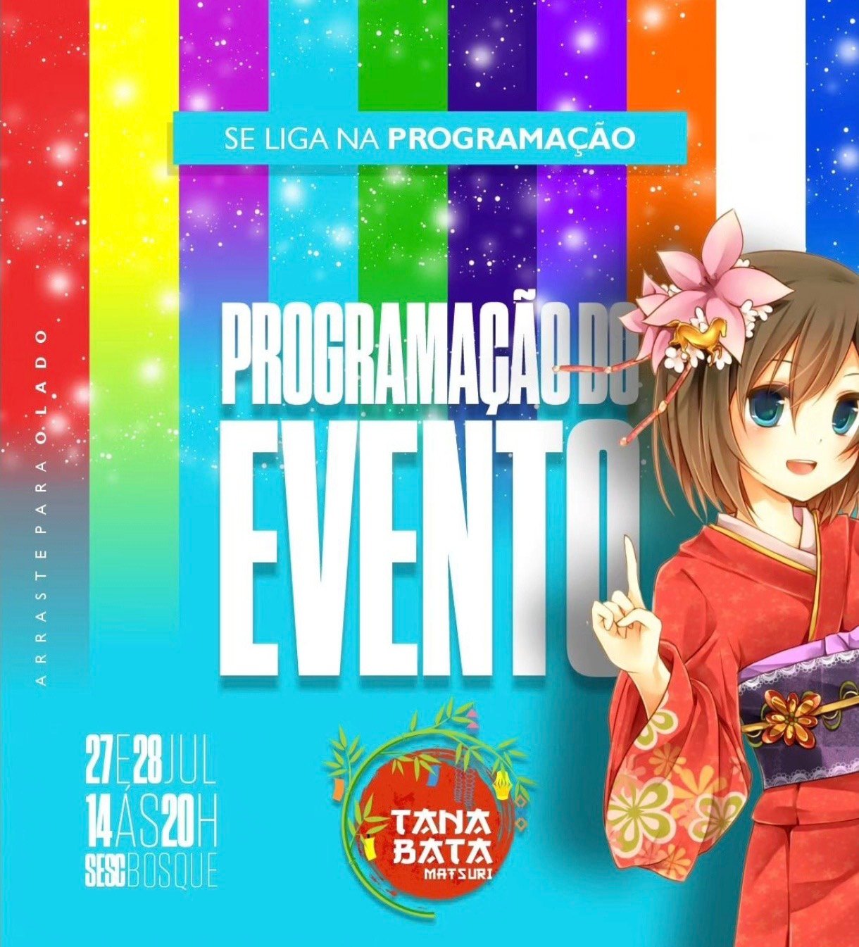 Festival Tanabata Matsuri celebra cultura japonesa em Rio Branco