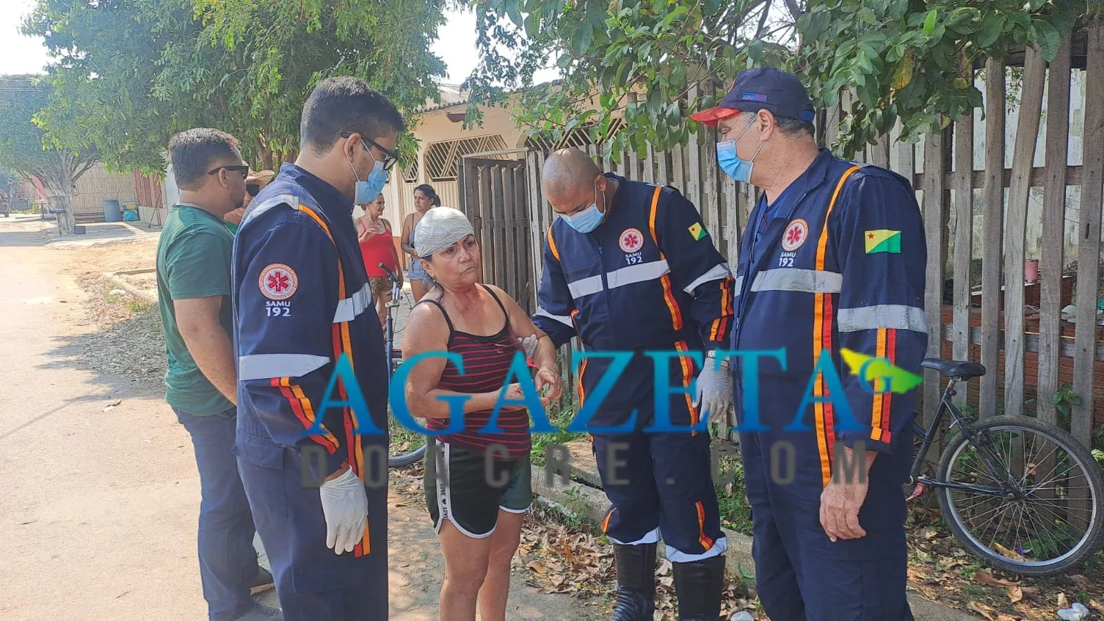 Idosa é vítima de agressão física após tentar separar briga de vizinha