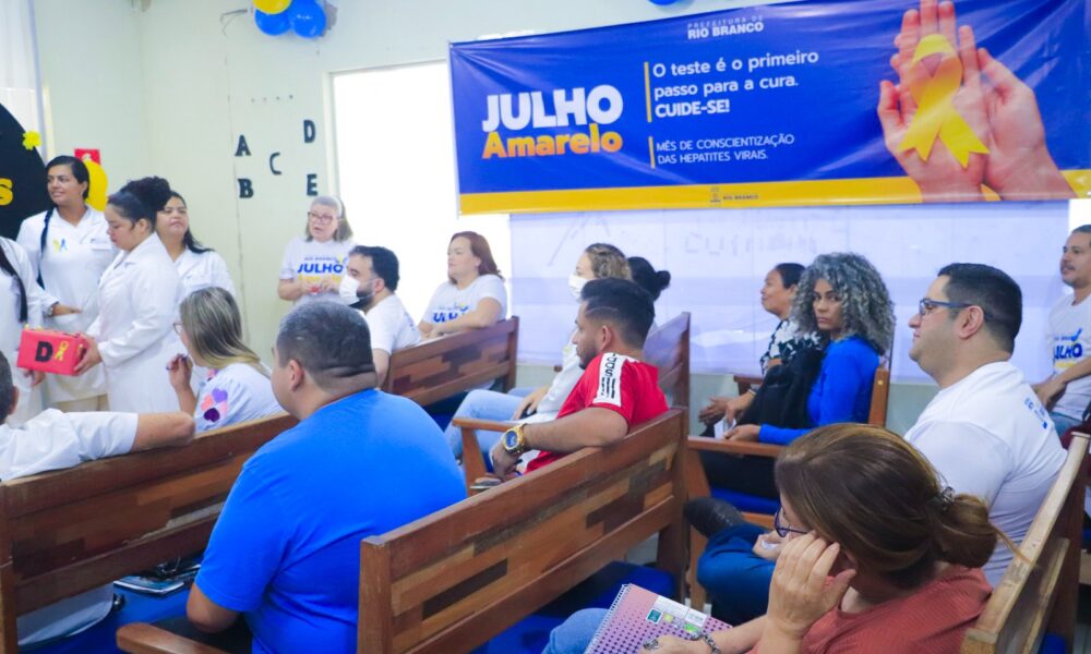 Prefeitura de Rio Branco lança campanha de saúde para homens e de combate às hepatites virais