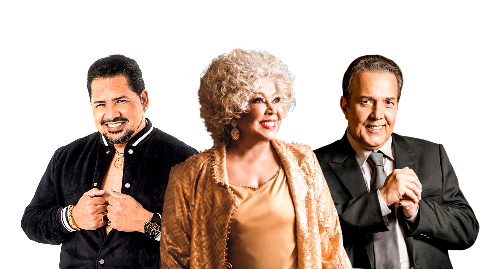 Alcione, Zezo e José Augusto se apresentam no Apaixona Natal na Shock Show; veja ingressos