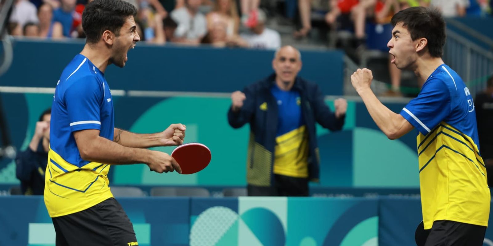 Brasil avança às quartas do tênis de mesa por equipes masculinas