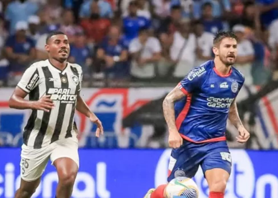 Com um a mais, Bahia marca no fim e elimina o Botafogo da Copa do Brasil – ac24horas.com