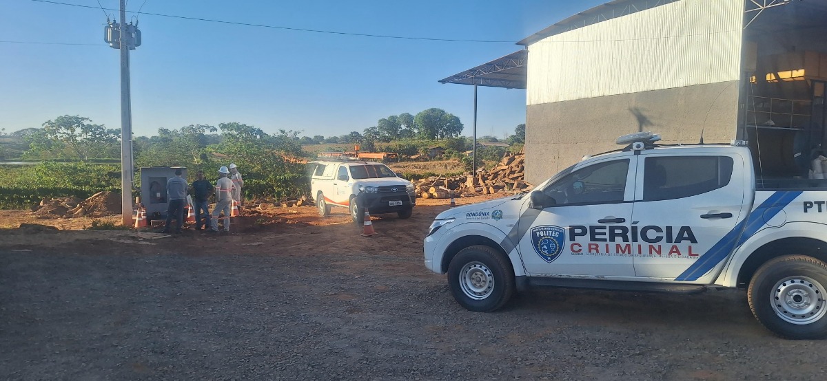 Em Rondônia, empresário é flagrado desviando energia em sua fábrica e vai parar na delegacia