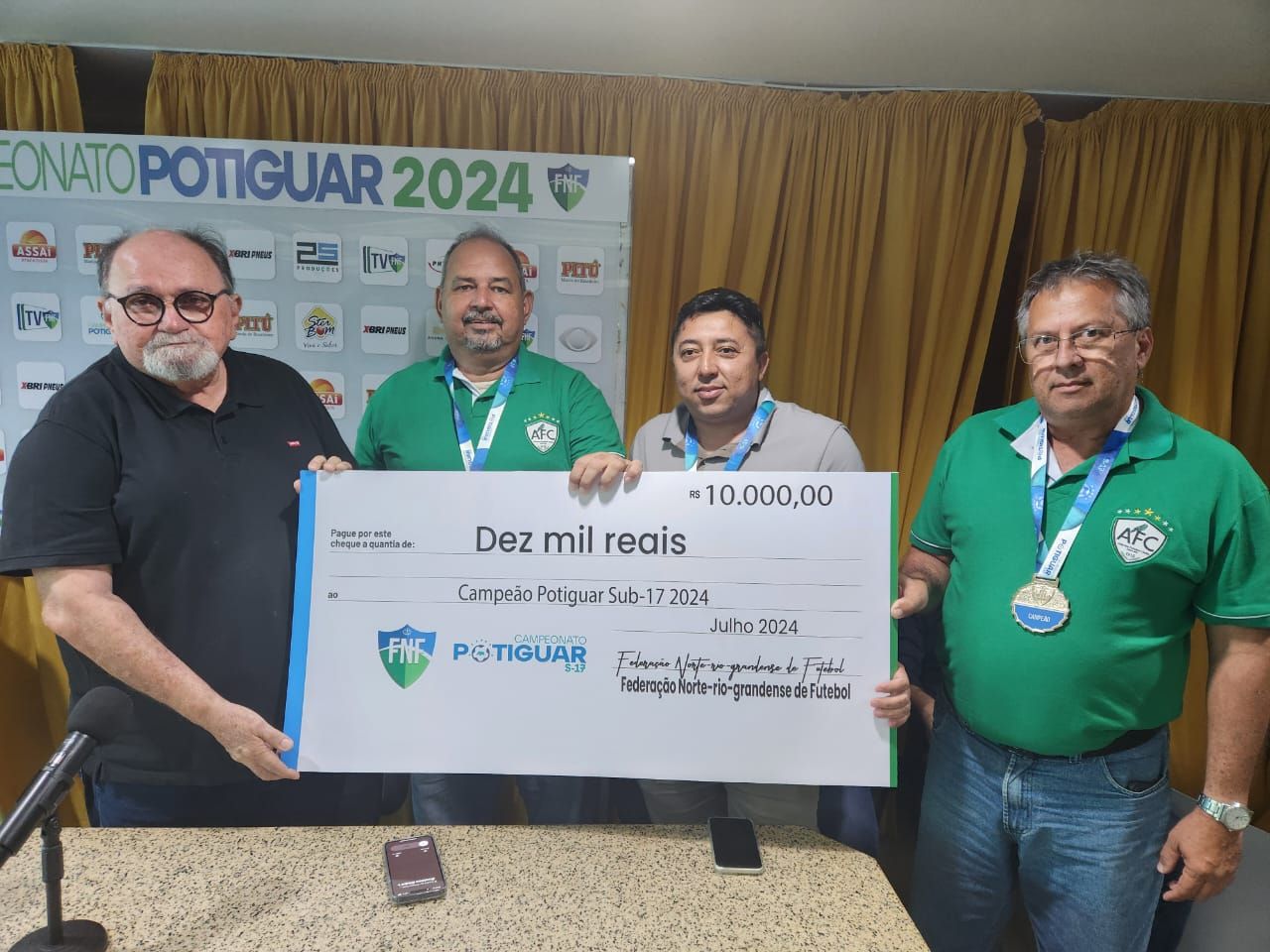 FNF premia Melhores do Campeonato Potiguar