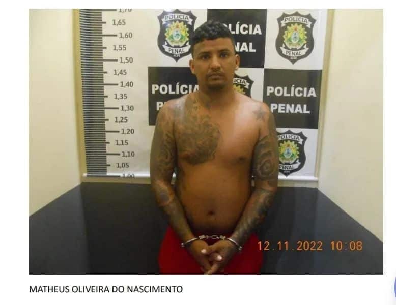 Giro recaptura terceiro fugitivo de presídio fugitivo de alta periculosidade em Rio Branco