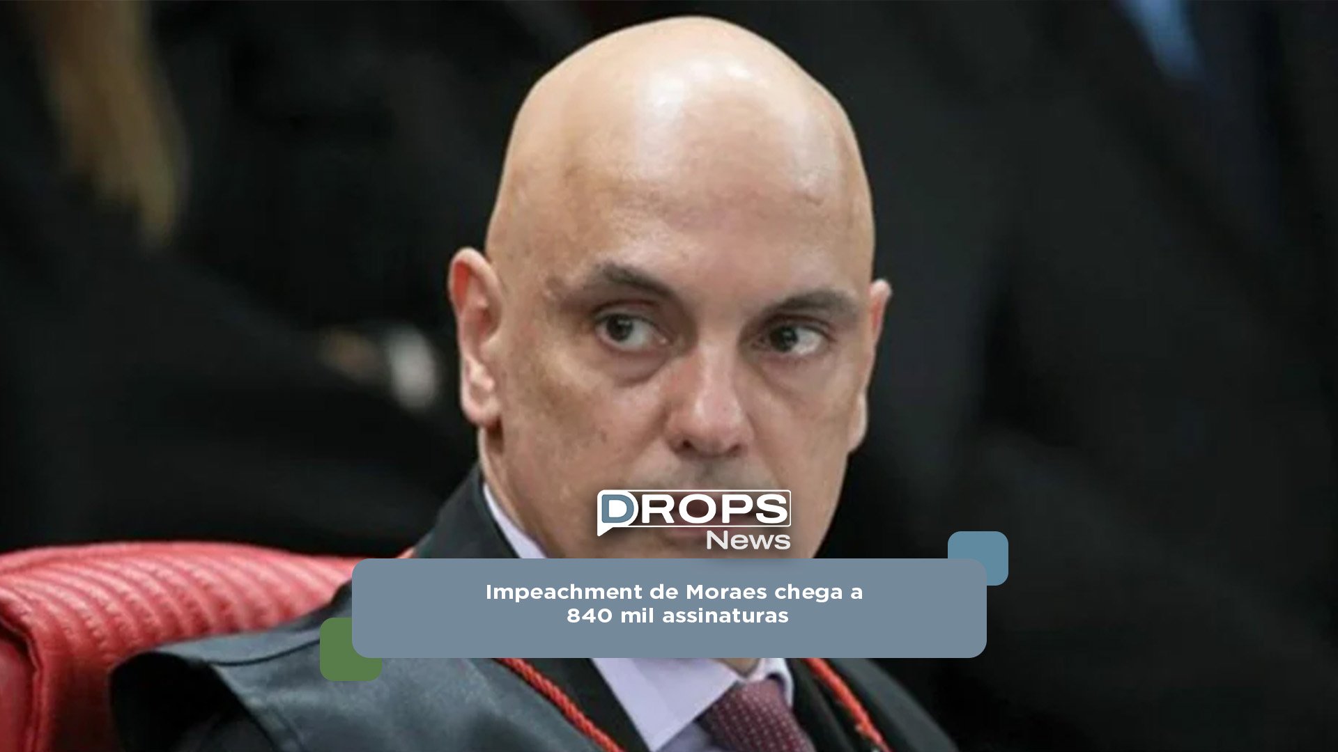 Impeachment de Moraes chega a 840 mil assinaturas