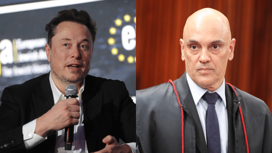 Intimação de Moraes a Elon Musk via X é atípica e ilegal, avaliam juristas