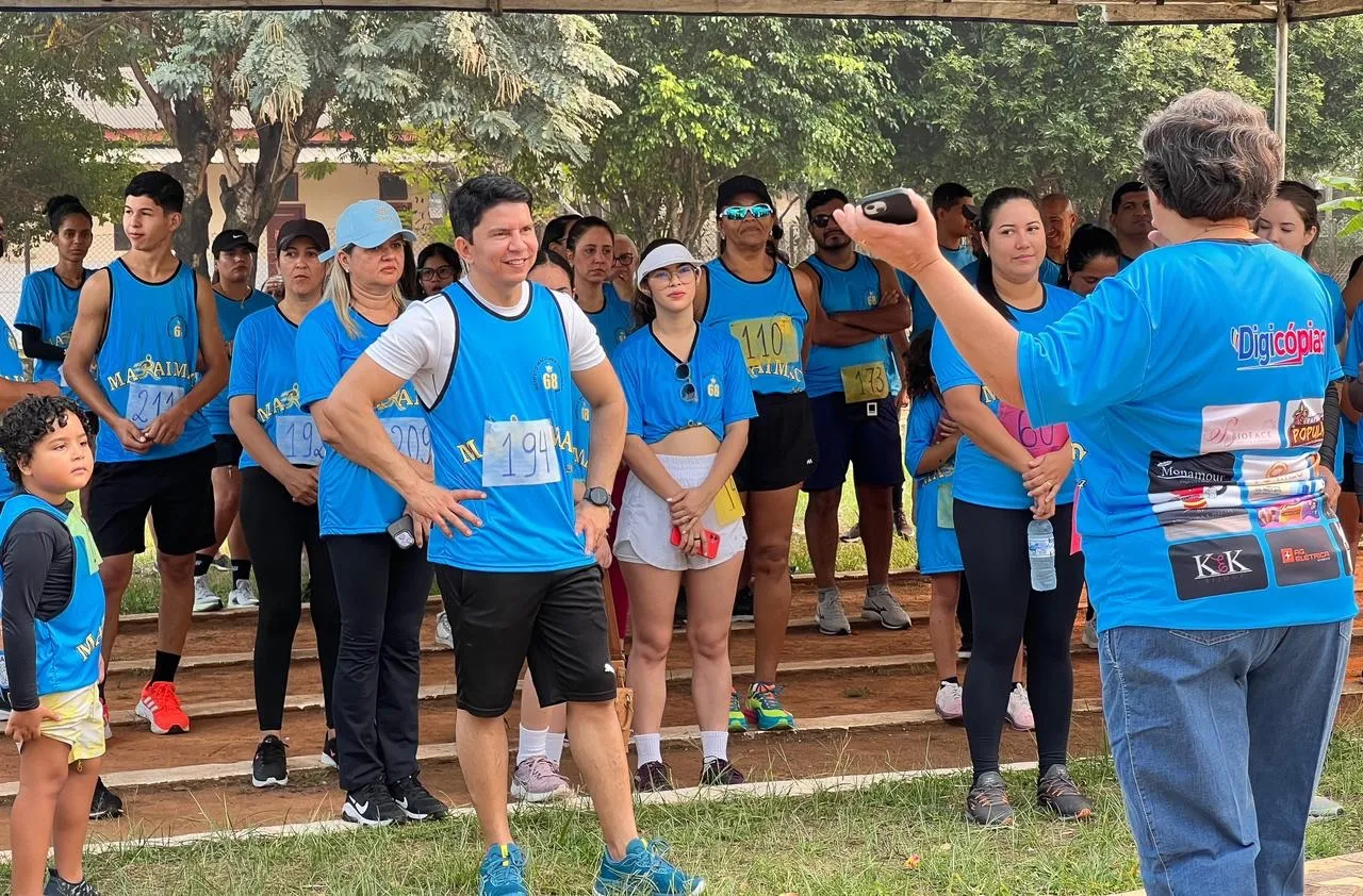 Jenilson Leite participa de corrida promovida pelo colégio Imaculada Conceição