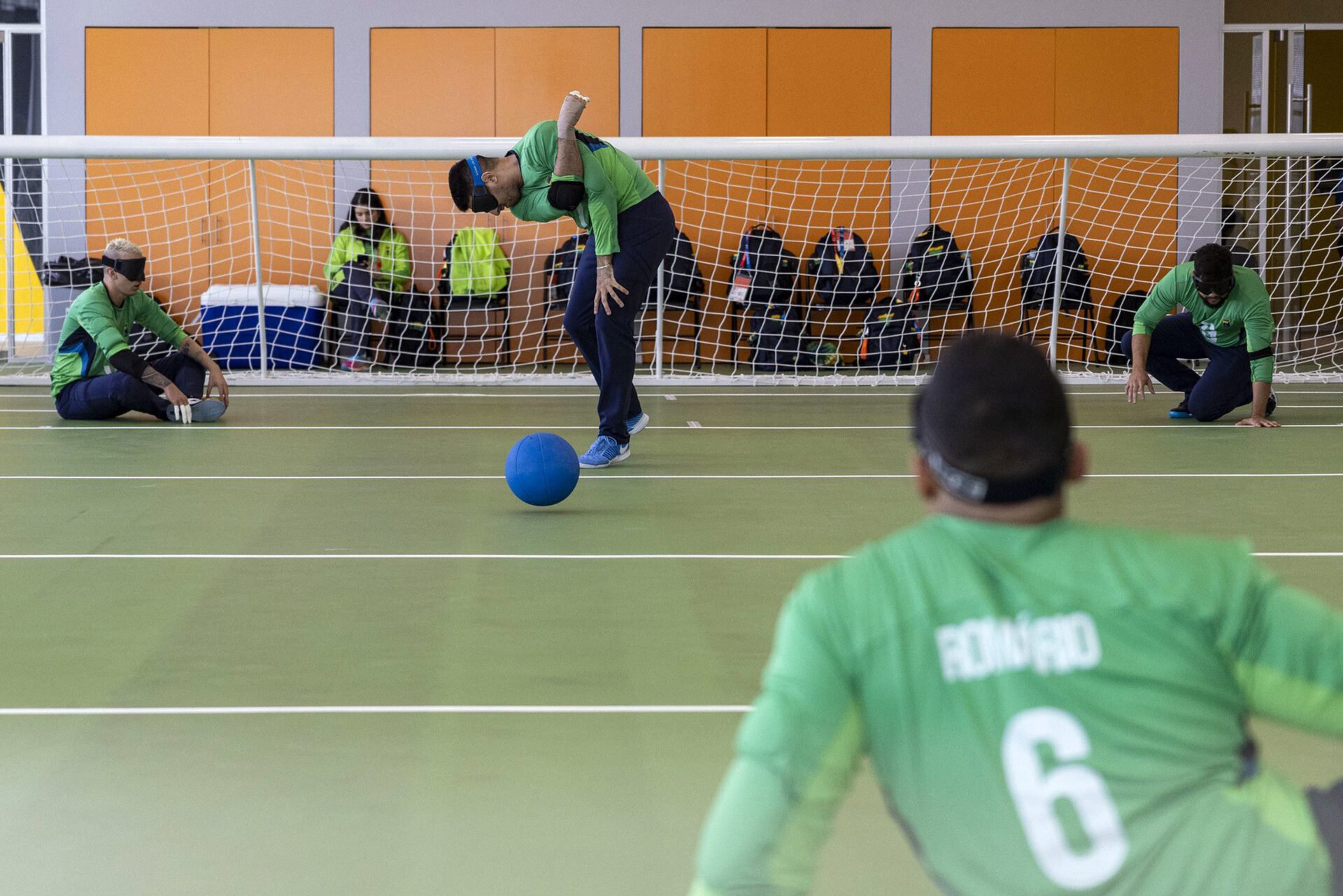 Jogos Paralímpicos: com o potiguar Romário, goalball já treina em Paris