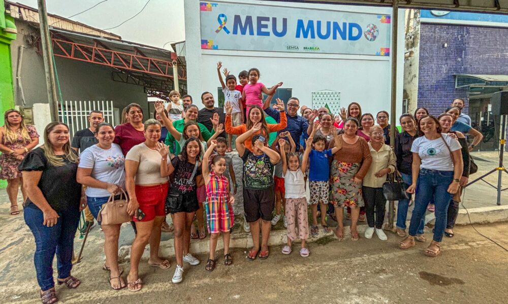 Meu Mundo: Prefeitura de Brasiléia inaugura espaço para crianças com espectro autista