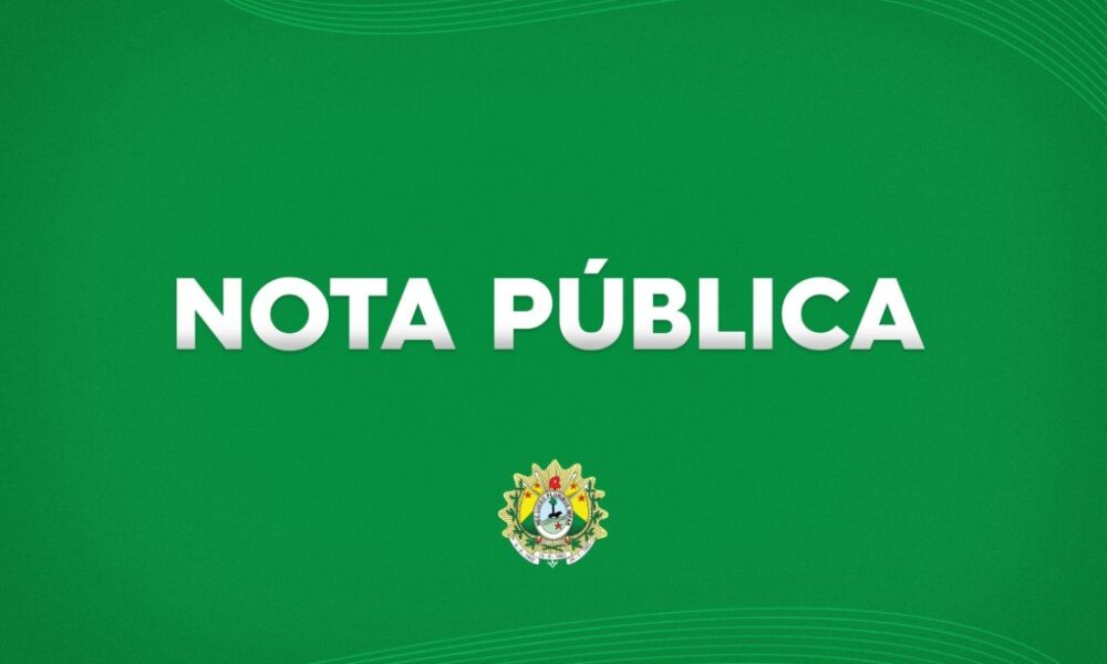 Nota pública sobre princípio de motim no presídio de Cruzeiro do Sul