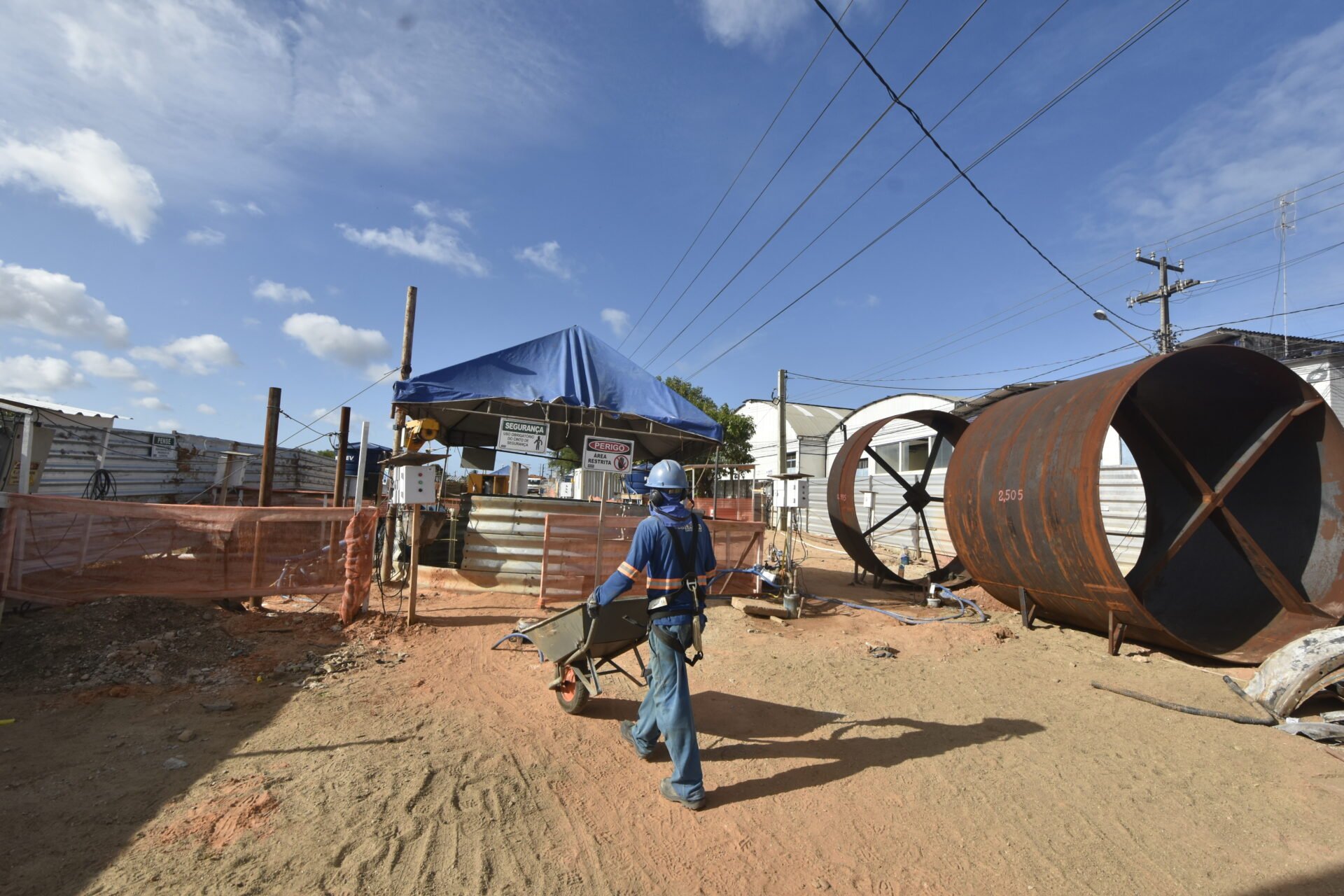 Seinfra aponta que obras de túnel chegam a 76%