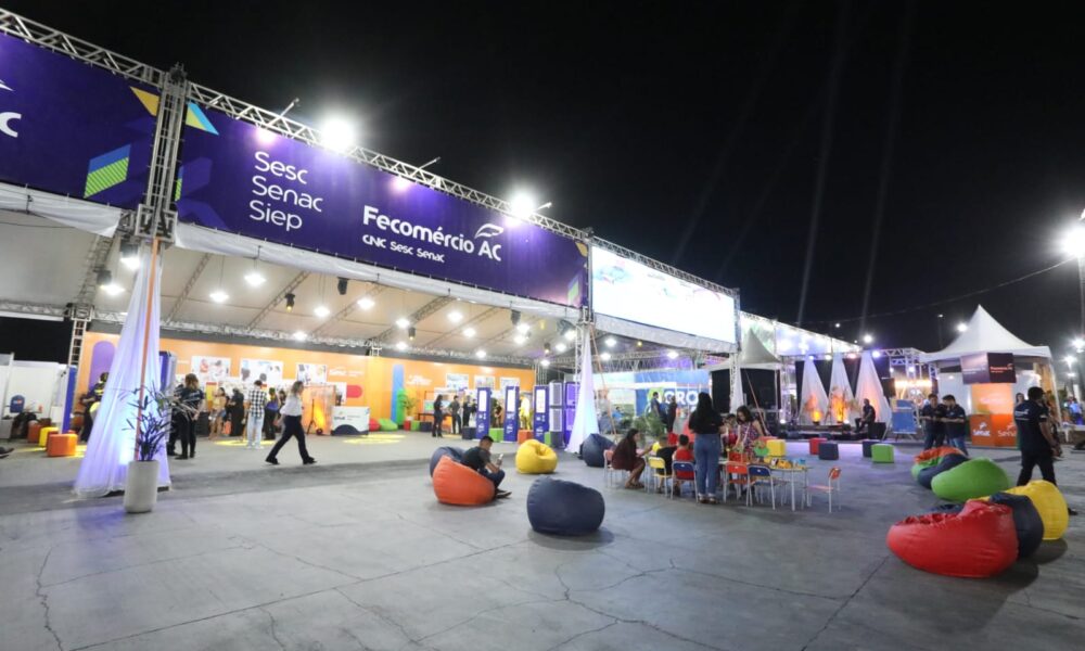 Sistema Fecomércio inicia atividades na Expoacre Juruá 2024