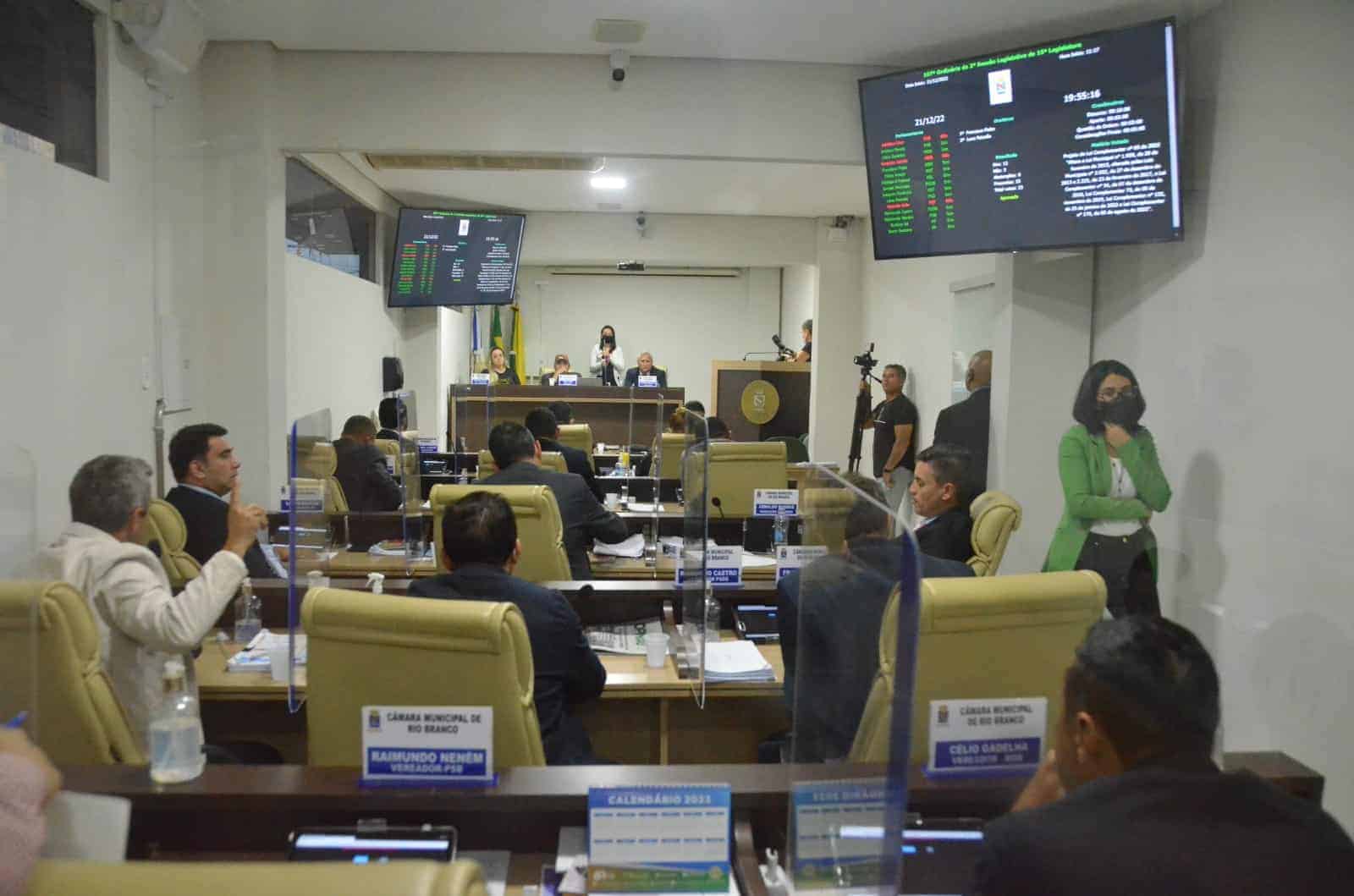 Todos os vereadores de Rio Branco já protocolaram suas candidaturas à reeleição