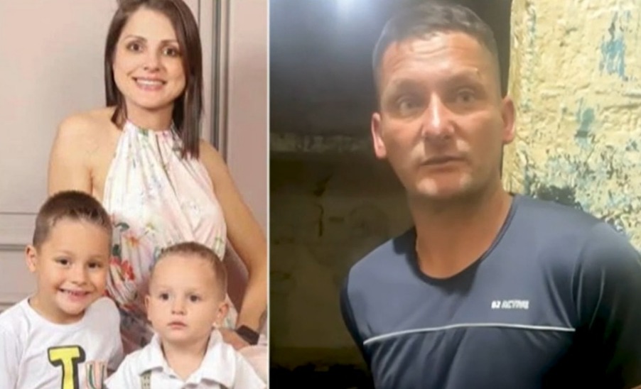 VÍDEO: Homem confessa ter matado e carbonizado o corpo da ex-mulher e dois filhos pequenos