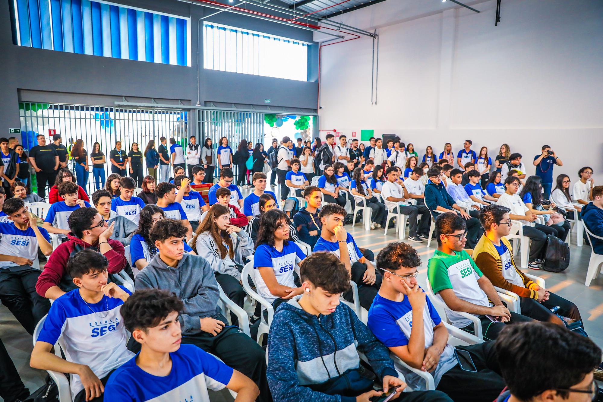 Aula inaugural é celebrada na Escola SESI de Referência do Novo Ensino Médio – ac24horas.com