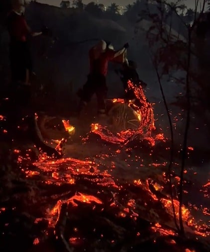 Bombeiros do RN controlam fogo no San Ville em Natal