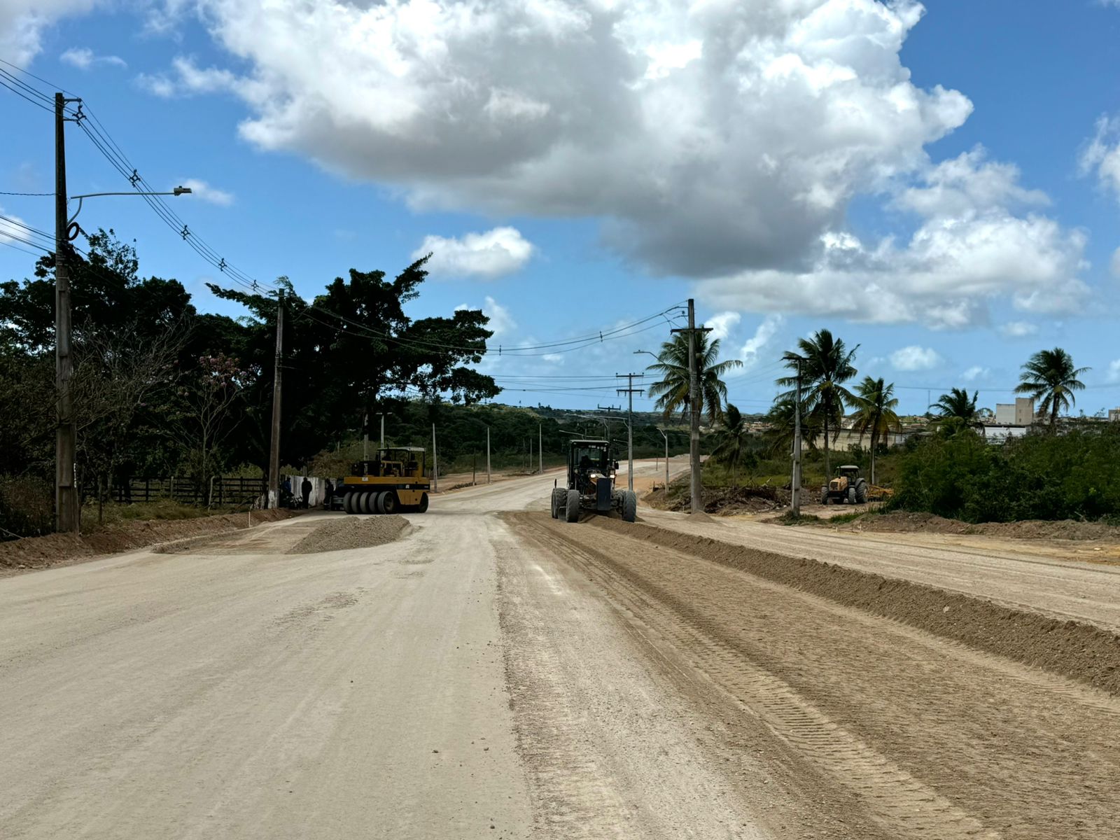 Em Parnamirim, duplicação da RN-313 segue avançando; terraplenagem já está 60% concluída