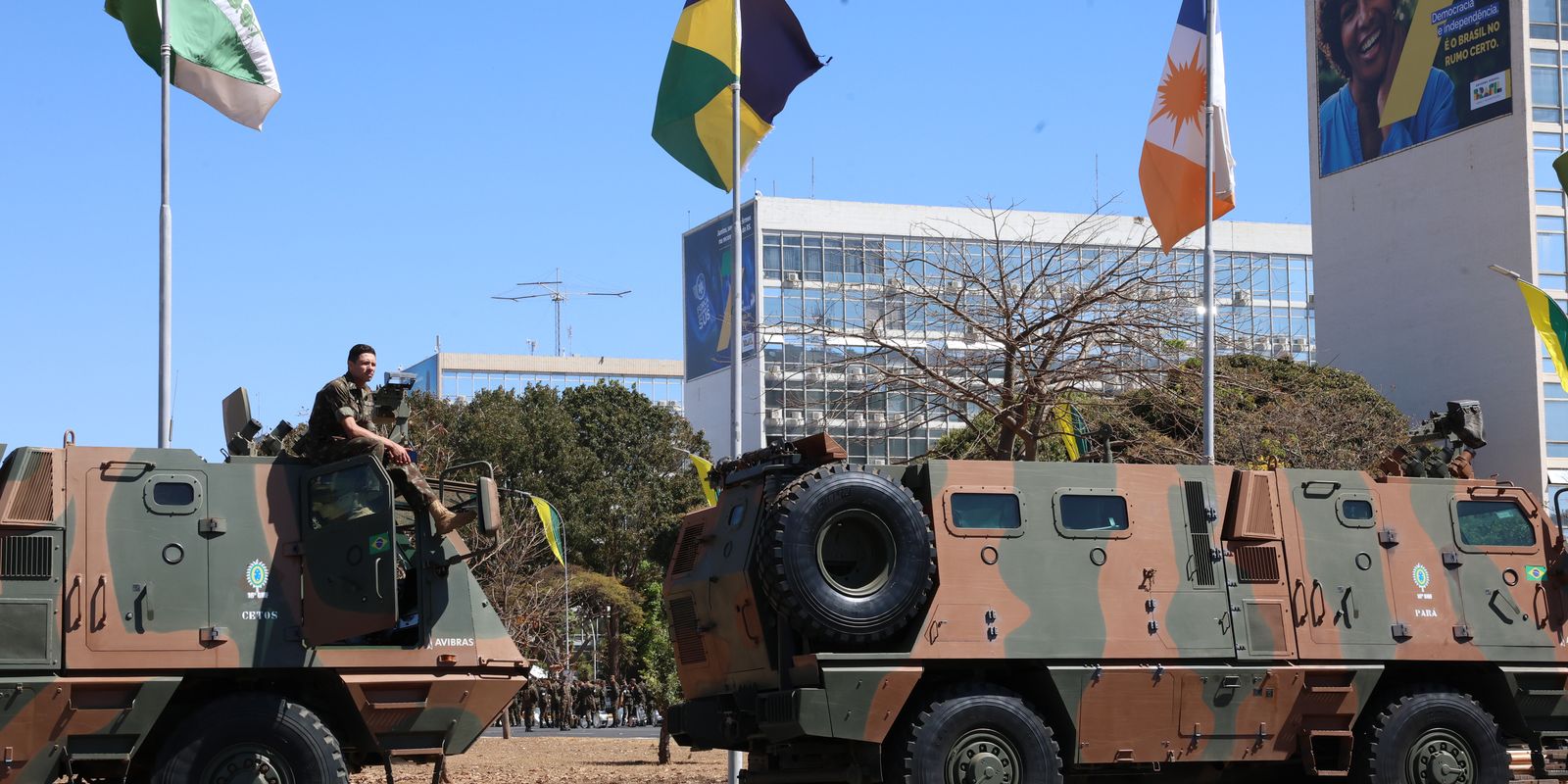 Forças federais atuam na segurança de desfiles de 7 de setembro