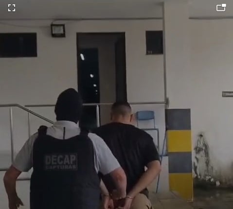 Fugitivo de Alcaçuz em 2017 é preso suspeito de homicídio, tráfico de drogas, roubo e receptação