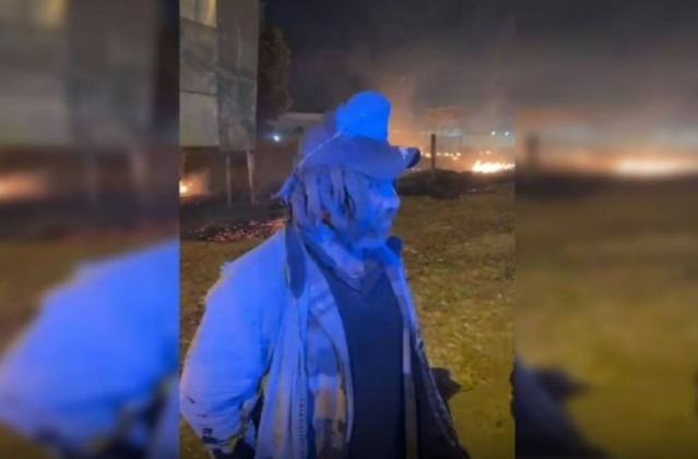 Homem é preso em flagrante acusado de incendiar área de mata