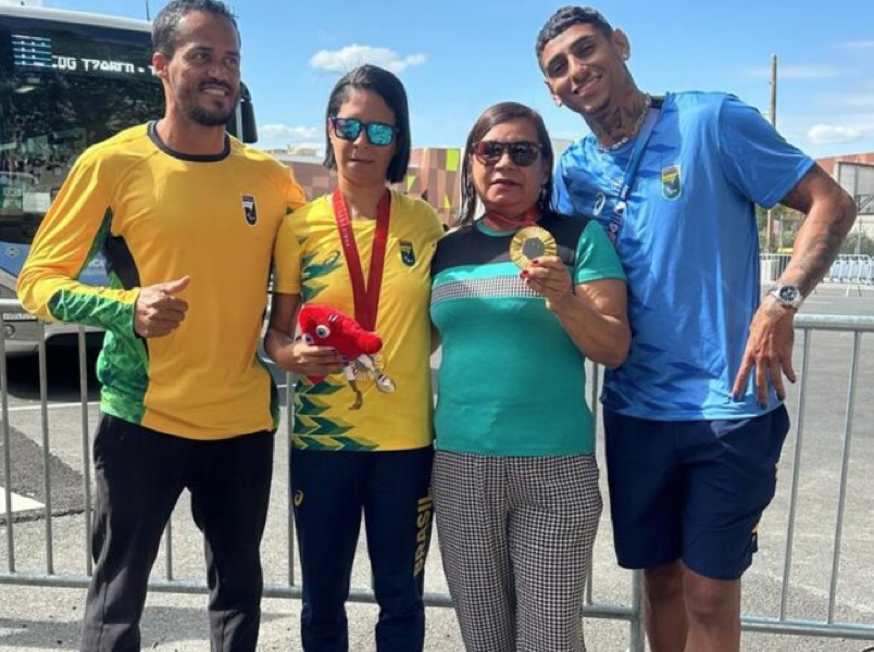 Jerusa Geber agradece torcida do Acre após ouro inédito nas Paralimpíadas de Paris