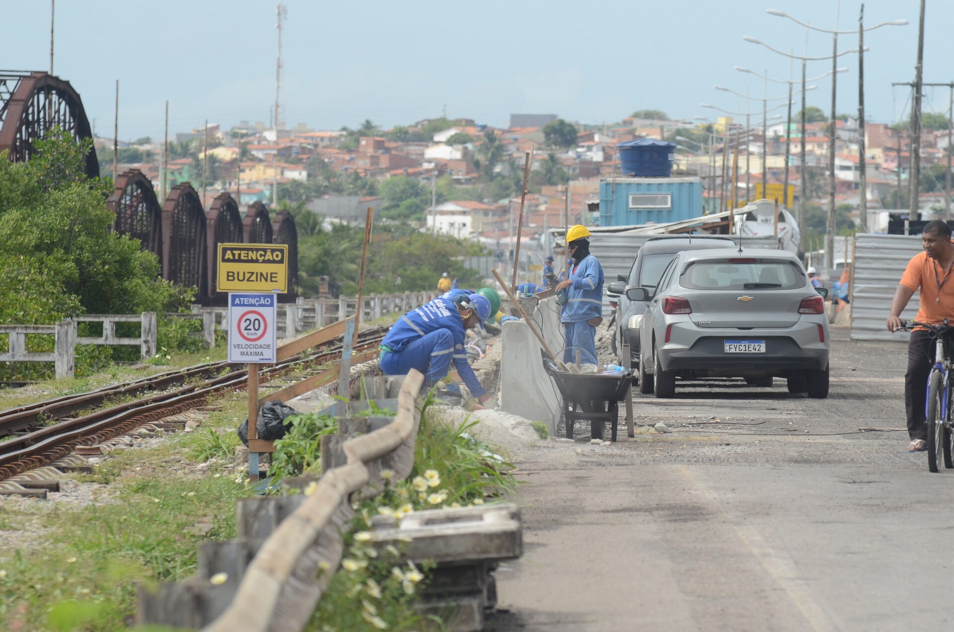 Obra do DNIT na Ponte de Igapó completa um ano