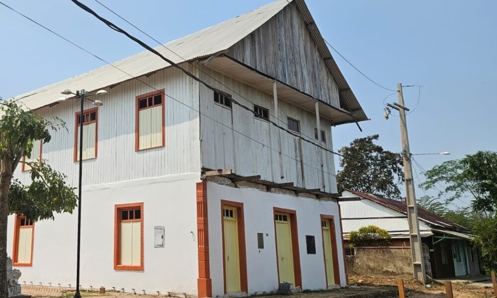 Prefeitura de Xapuri retoma obras do Museu Casa Branca e reinauguração ocorrerá no dia 5 de setembro