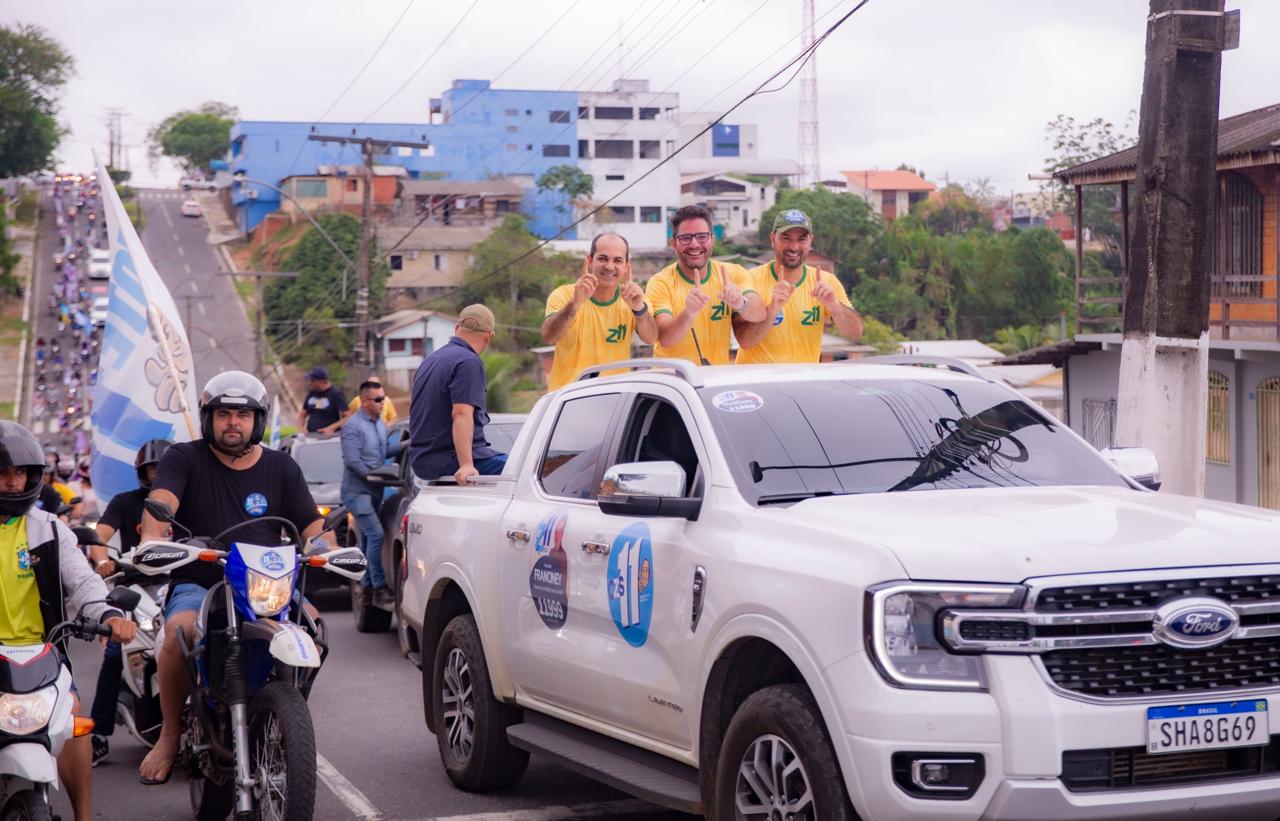 Zequinha Lima faz carreata em Cruzeiro do Sul ao lado de Gladson – ac24horas.com