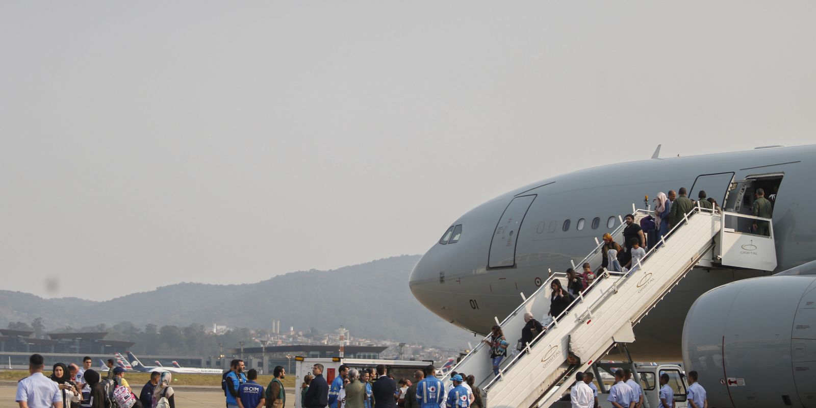 Aeronave parte de SP para terceiro voo de repatriação de brasileiros