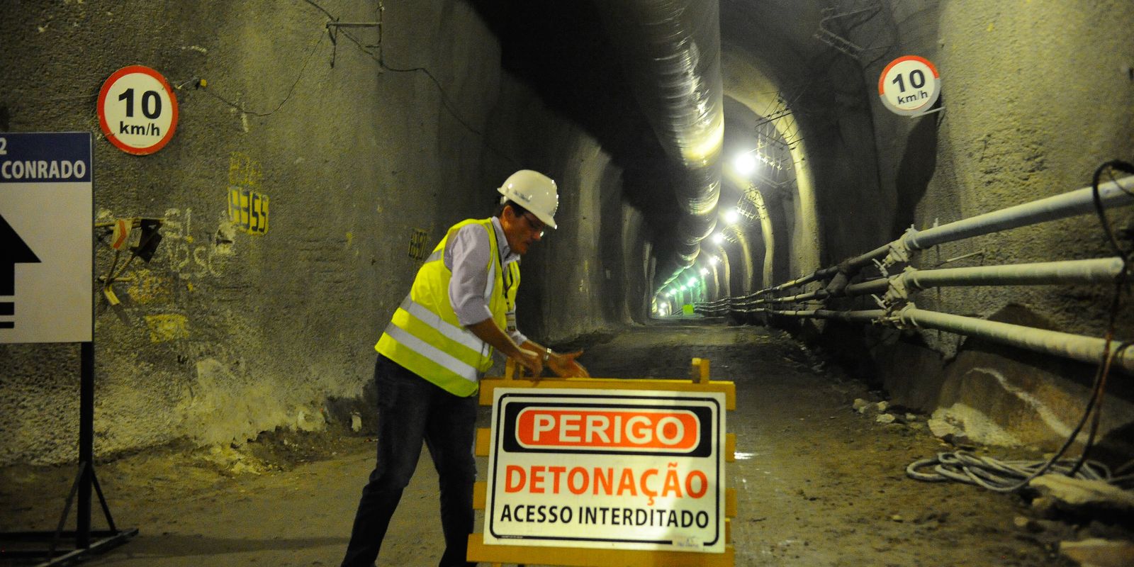 Assinado acordo para retomada das obras da estação do metrô da Gávea