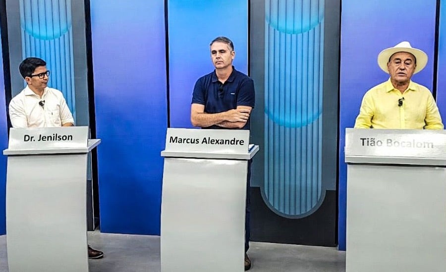 Bocalom, Marcus e Jenilson trocam farpas em debate a poucos dias das eleições – ac24horas.com