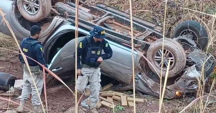 Caminhonete capota com quase meia tonelada de maconha no Tocantins – ac24horas.com