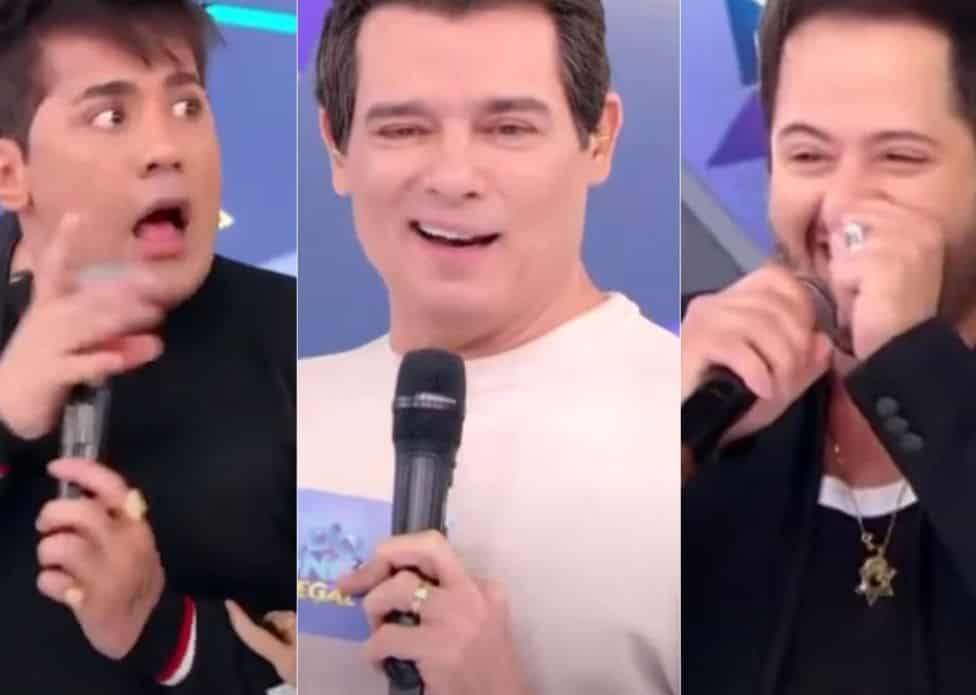 Celso Portiolli dá susto em dupla sertaneja que mencionou Globo no SBT – ac24horas.com