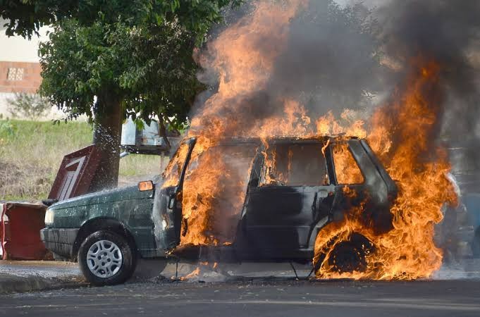 Em Rondônia, PM prende homem por tentar matar atual namorado da ex-mulher e incendiar carro