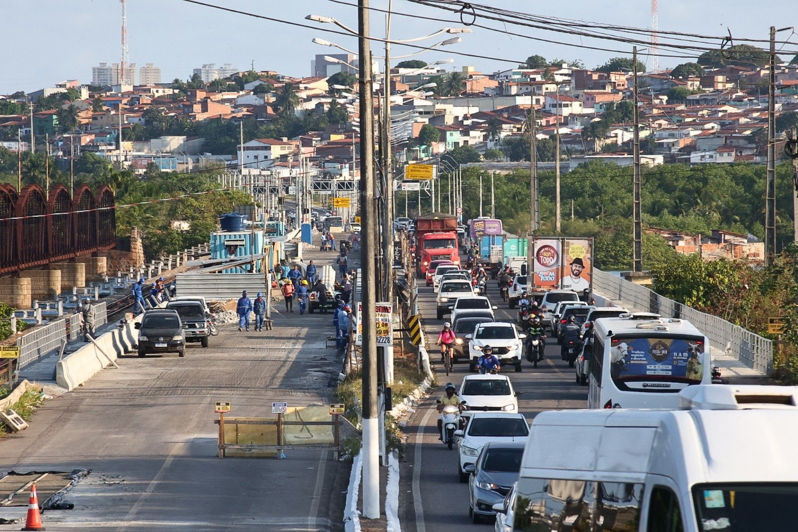 Laudo aponta que canteiro de obras poderia ser montado fora da Ponte de Igapó