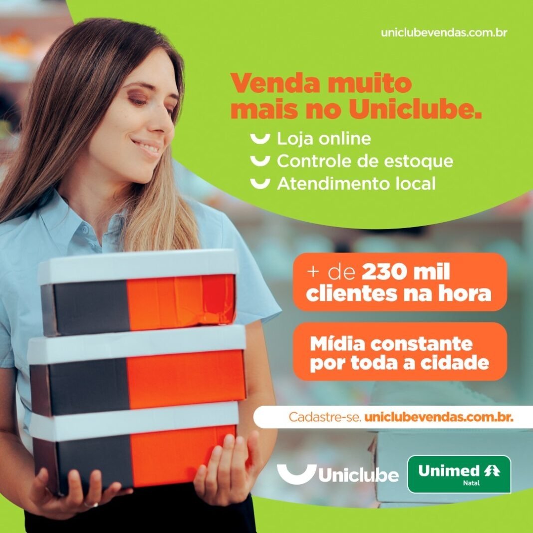 Lojistas já podem se cadastrar para vender no Uniclube, marketplace da Unimed Natal