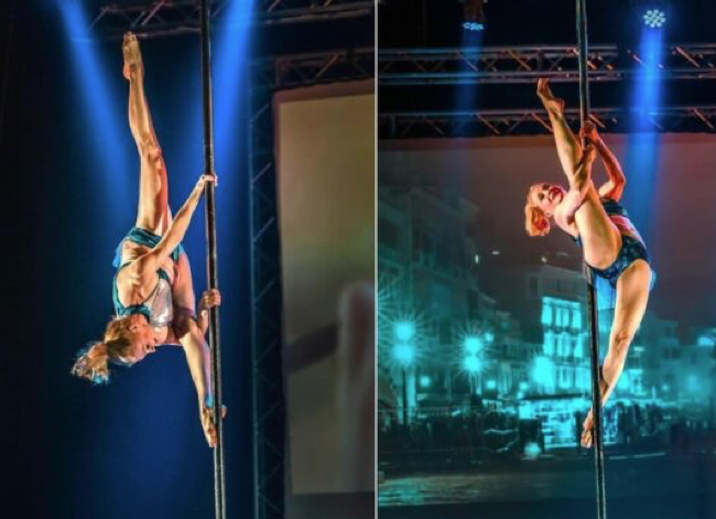 Mulher de 71 anos desafia as dificuldades da idade e se torna estrela do pole dance