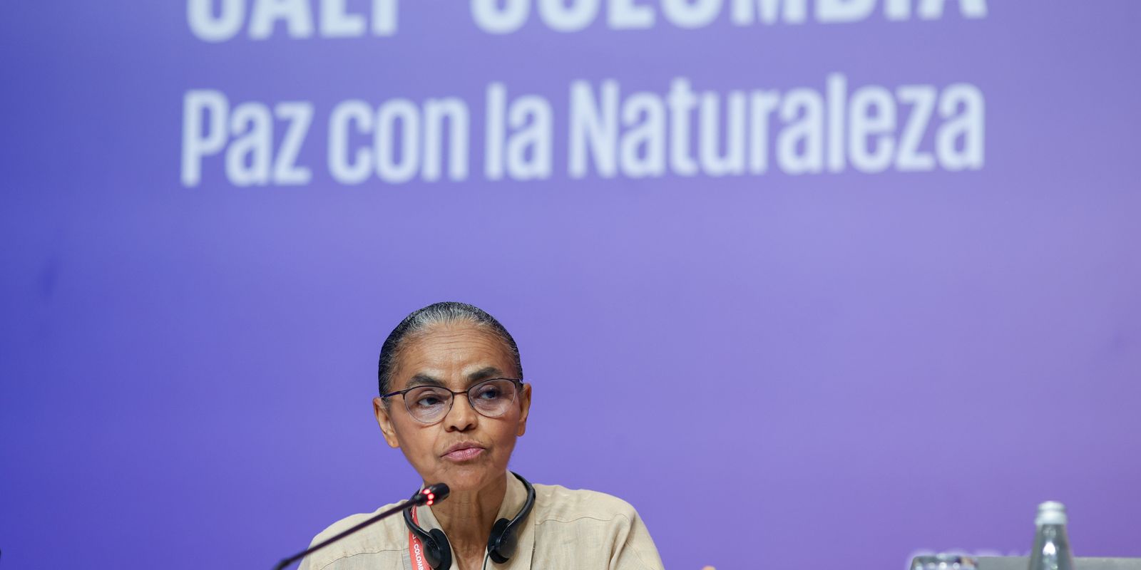 Marina Silva defende indígena brasileira presa na COP16 durante protesto