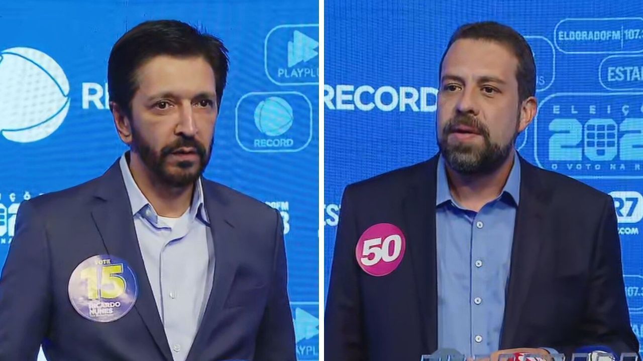 “Ninguém aguenta mais tanto ataque“, “excessivamente agressivo“: Nunes e Boulos avaliam o debate