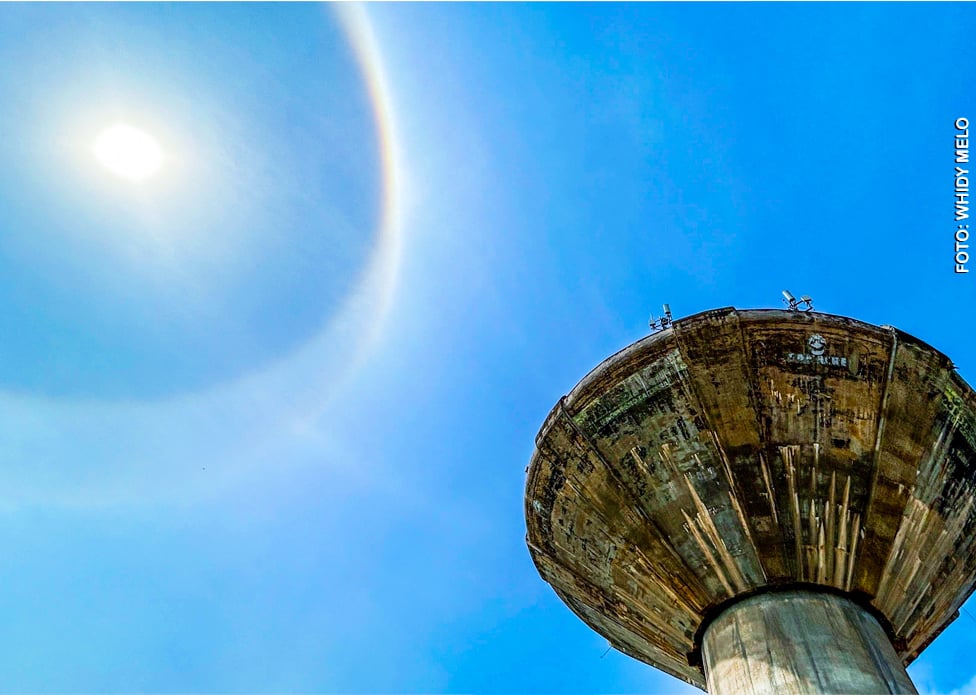 Outubro inicia com céu azul pelo segundo dia seguido e halo solar em Rio Branco – ac24horas.com