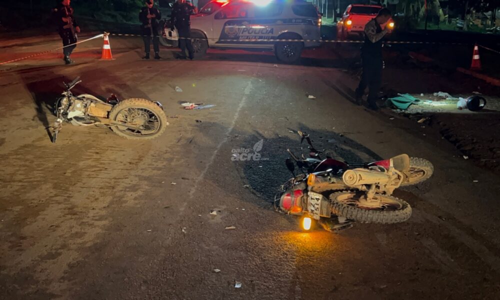 Acidente entre motos deixa um morto e um ferido na BR-317 em Brasiléia