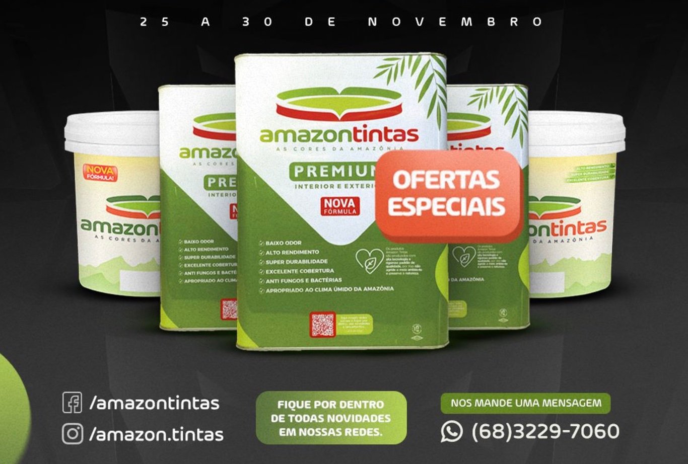 Amazon Tintas lança Black Week prometendo os menores preços de mercado