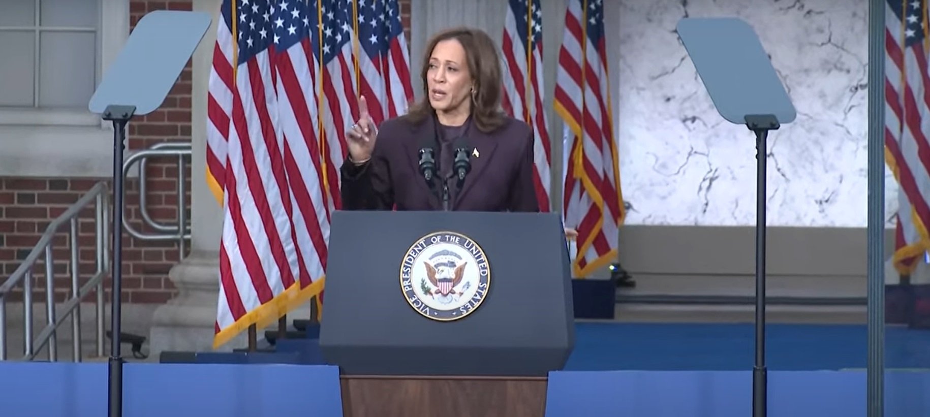 Após vitória de Trump, Kamala discursa nos EUA reconhecendo a derrota