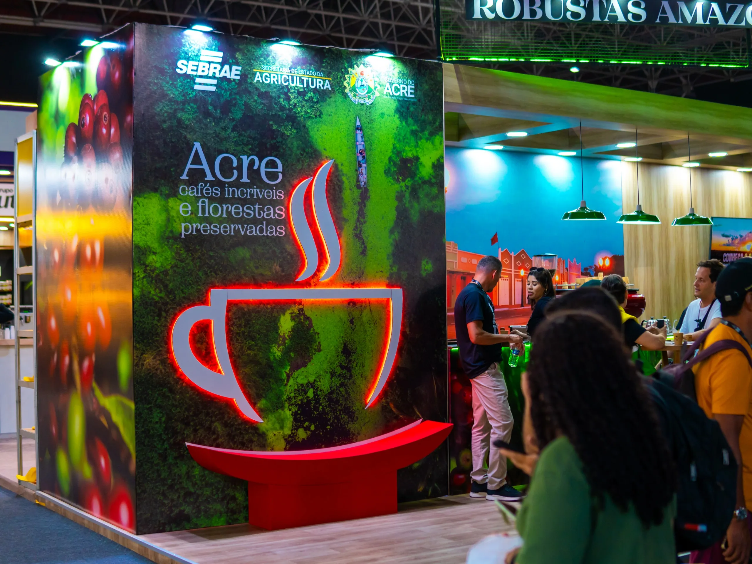 Café produzido no Acre é exposto durante Semana Internacional em Minas Gerais