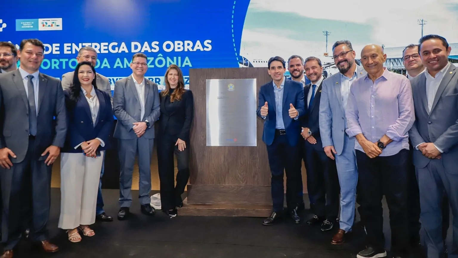 Cerimônia em Porto Velho inaugura obras em 7 aeroportos, incluindo o de Boa Vista